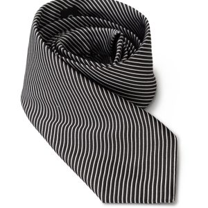 Giorgio Armani black tie in silk