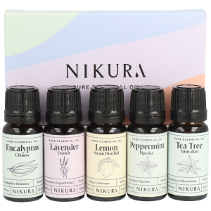 5 X 10ml | Starter Essential Oil Gift Set