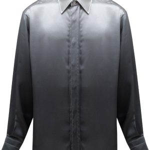 Silk shirt with shaded Tom Ford effect