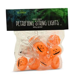 Halloween Battery Powered Pumpkin String Lights 1.8M