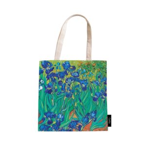 Van Gogh’s Irises Canvas Bag
