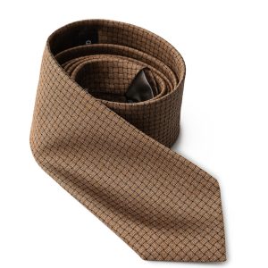 Giorgio Armani bronze tie in silk