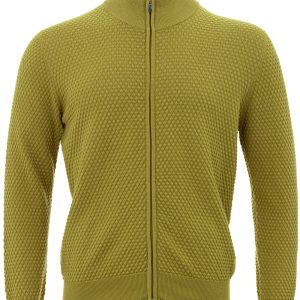 Maglia Cardigan Color Senape Gran Sasso