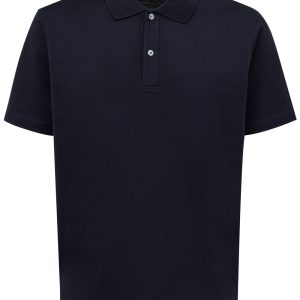 Navy blue pole in scotland dunhill wire