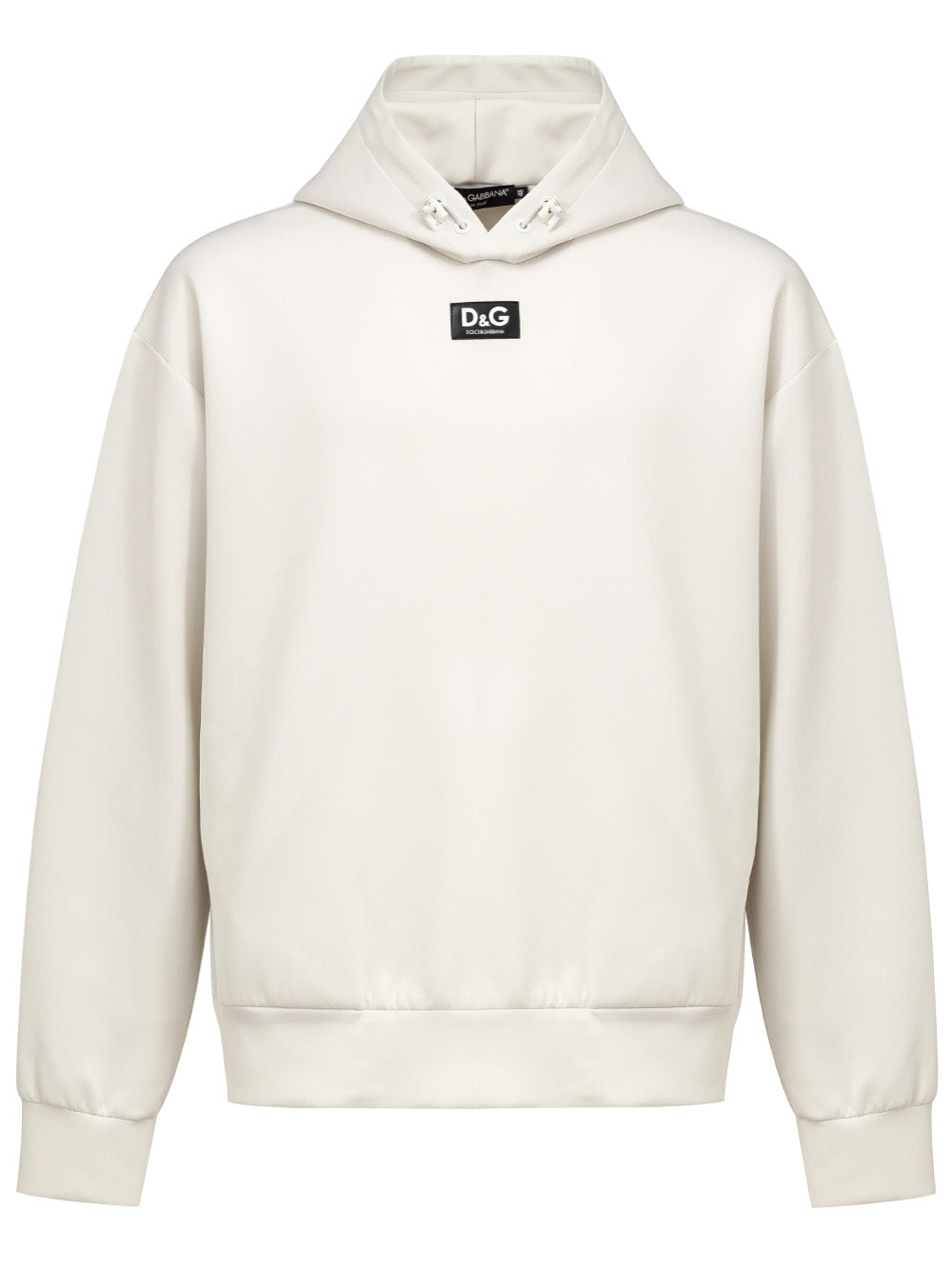 Sweatshirt with hood in Dolce & Gabbana technical fabric