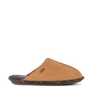 Barbour Foley Slipper Camel