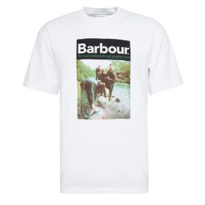 Barbour All-Weather Graphic Fit T-Shirt White