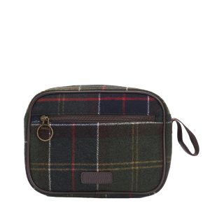 Barbour Allowhay Tartan Wash Bag Classic