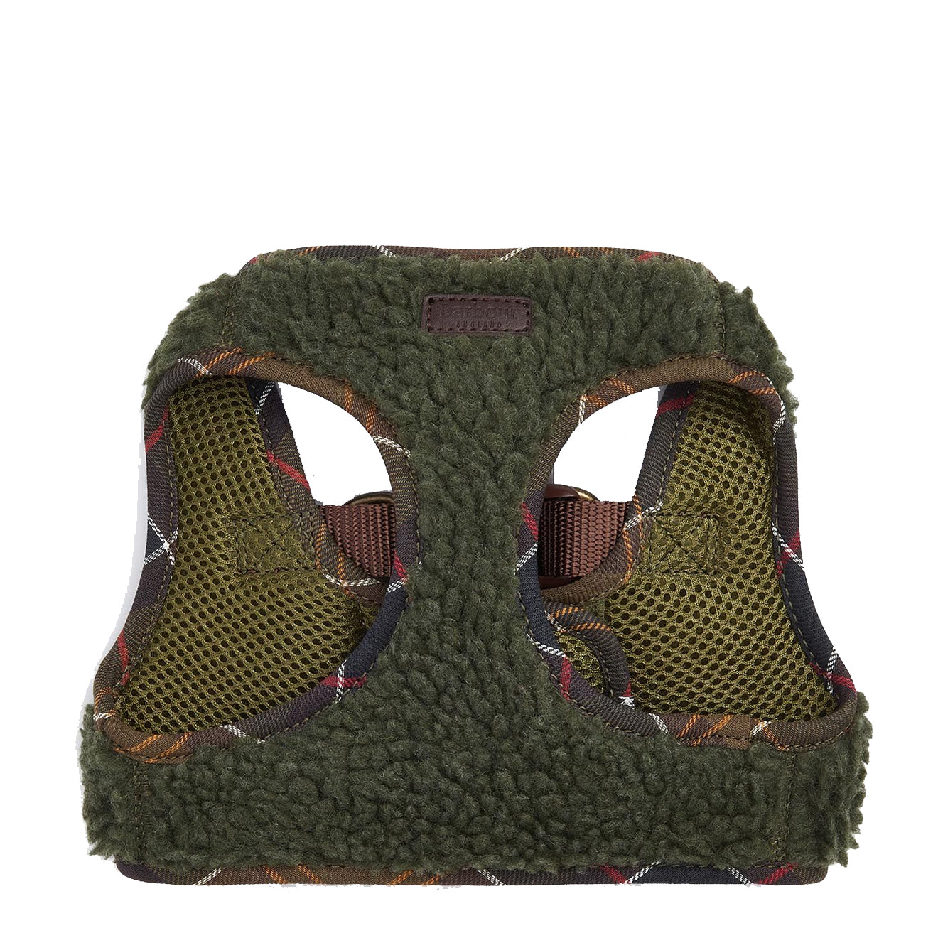 Barbour Fleece Harness Olive