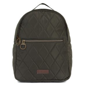 Barbour Quilted Backpack Olive