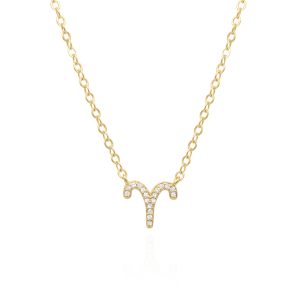 Blair Zodiac Symbol Necklace | 18K Gold Plated