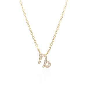 Blair Zodiac Symbol Necklace | 18K Gold Plated