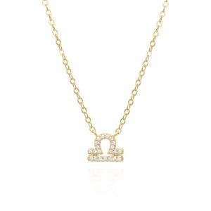Blair Zodiac Symbol Necklace | 18K Gold Plated