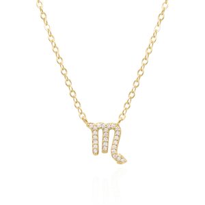 Blair Zodiac Symbol Necklace | 18K Gold Plated