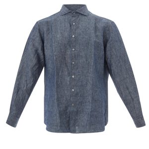 Denim Lardini effect shirt