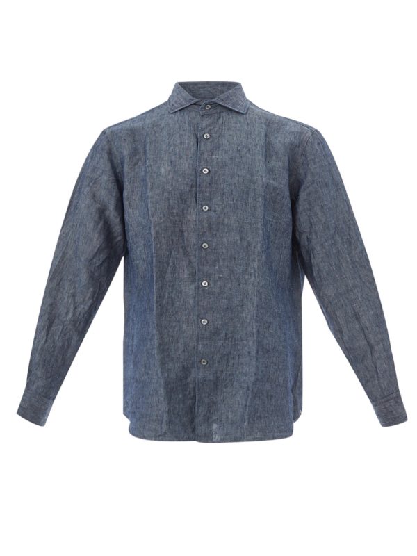 Denim Lardini effect shirt