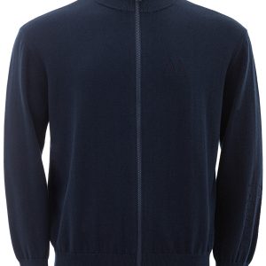 Cotton sweater with armor Zip Exchange