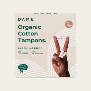 Organic Tampons Value Pack | Absorbency: Regular (64)
