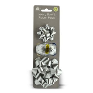 Christmas Luxury Bow & Ribbon Pack Assorted Colours