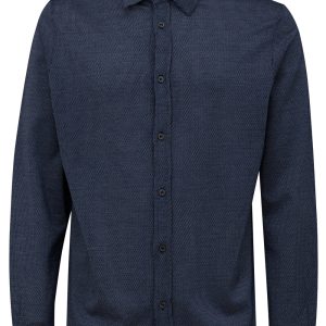 Camicia Canali blu manica lunga