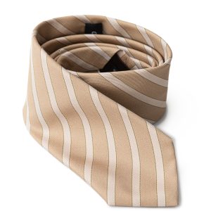 Giorgio Armani silk gold tie