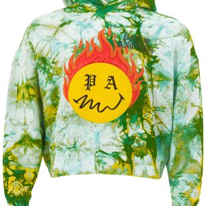 Tye and Dye Palm Angels hooded sweatshirt