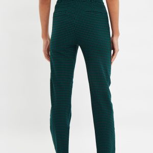 Louche Joele Golf Gingham Slim Ankle Length Trouser