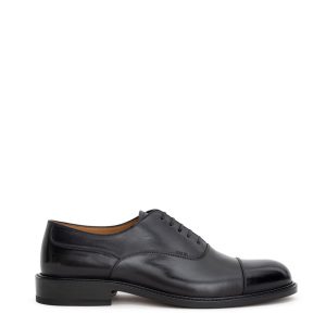 Oxford moccasin shake in Dior black leather