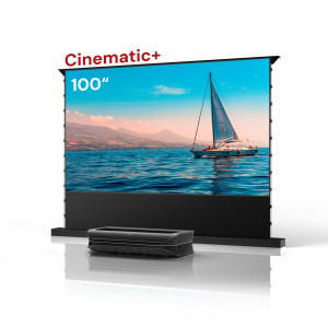 LTV-3000 Pro + 100'' -120'' Motorisierte bodenaufsteigende Projektorleinwand-Paket