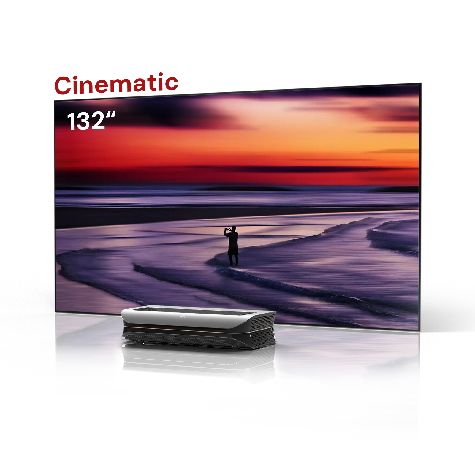 LTV-3500 Pro +100''-132'' Cinematic ALR Leinwand Paket