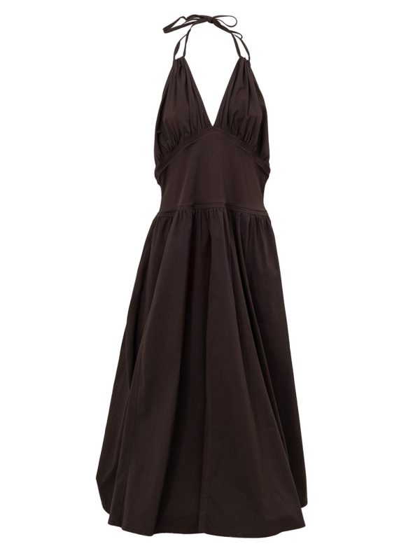 Large dress with cotton straps Bottega Veneta.