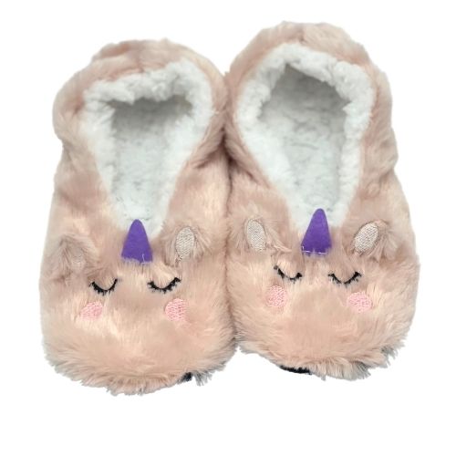 Ladies Unicorn Cosy Toes Slippers Assorted Sizes