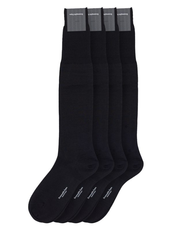 Calzini 4 Packs in Merinos Lana Zegna wool