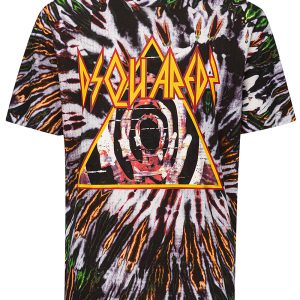 T-shirt with multicolor DSquared2 printing.