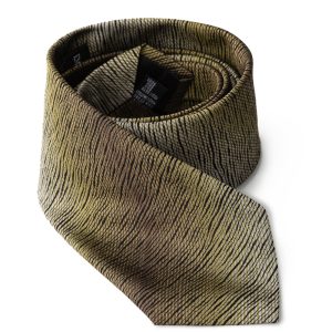 Green tie in Silk Emporio Armani