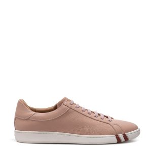 Bally pink leather sneakers