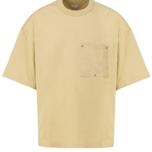 Oversize t-shirt in cotton jersey Bottega Veneta