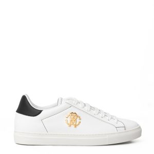 Sneakers con logo RC Roberto Cavalli