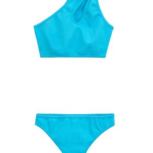 Two pieces in turquoise blue Bottega Veneta
