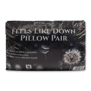Coloroll Feels Like Down Pillow 2 Pack
