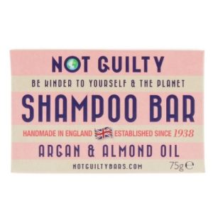 Not Guilty Argan & Almond Oil Shampoo Bar 75g