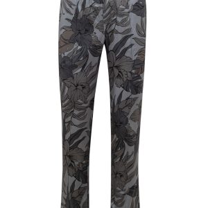 Tom Ford Pantalone Lungo da Notte Uomo in Seta - Fantasia Floreale