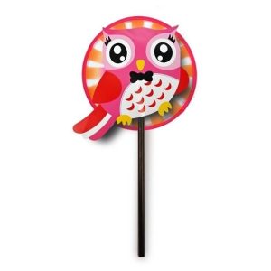 Trendy Garden Owl Spinner Assorted Colours