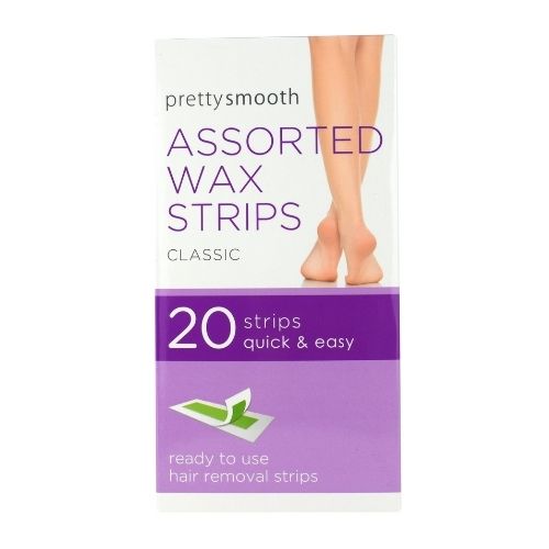 Pretty Smooth Assorted Wax Strips Classic 20 Pack