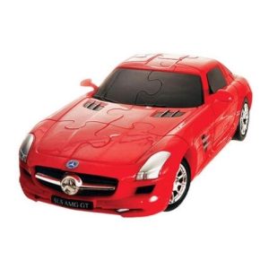 Red Mercedes-Benz 3D Puzzle