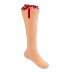 Halloween Bloody Severed Leg Decoration