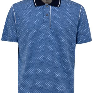 Polo Canali manica corta fantasia