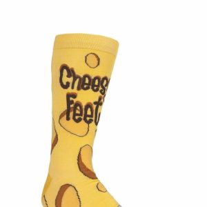 Mens and Women's SOCKSHOP 1 Pair Lazy Panda Bamboo Fun & Novelty Socks Yellow 12-14 Mens