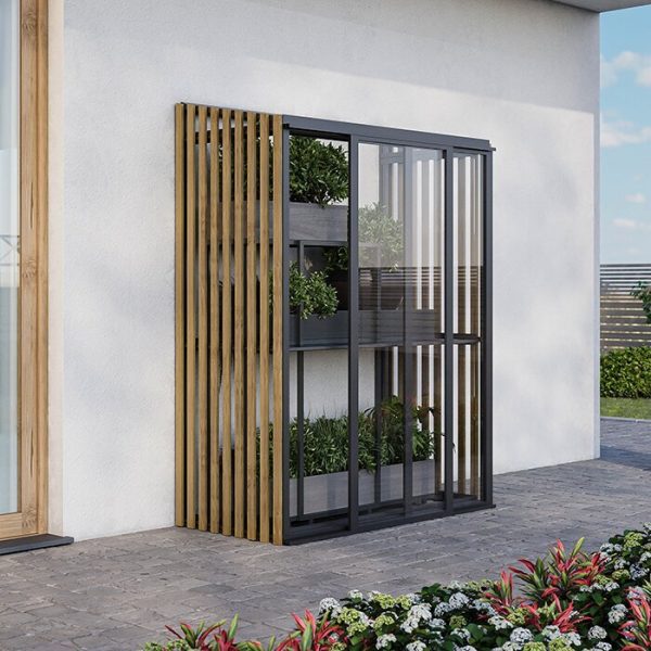 Mini wall greenhouse Limited edition | Aluminum - Limited Edition Mini Wall Greenhouse