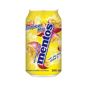 Mentos Tropical Mix Non-Sparkling Drink 340ml